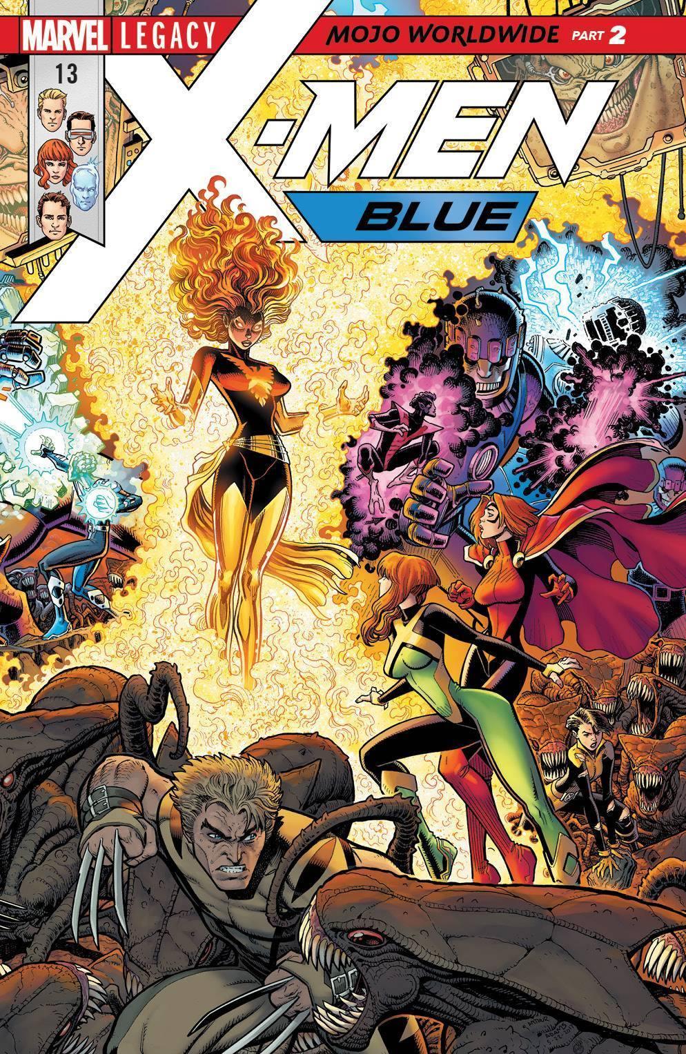 X-MEN BLUE #13 LEG - Kings Comics