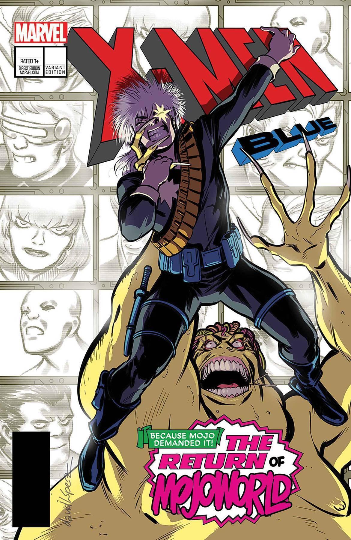 X-MEN BLUE #13 LOPEZ LH VAR LEG (LENTICULAR COVER) - Kings Comics