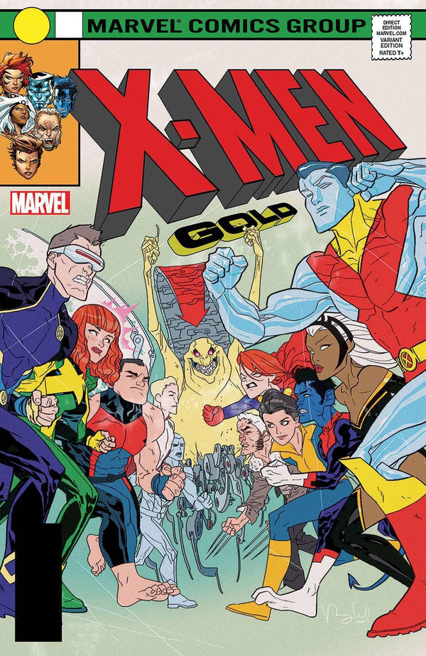 X-MEN GOLD VOL 2 (2017) #13 CALDWELL LH VAR LEG (LENTICULAR COVER)