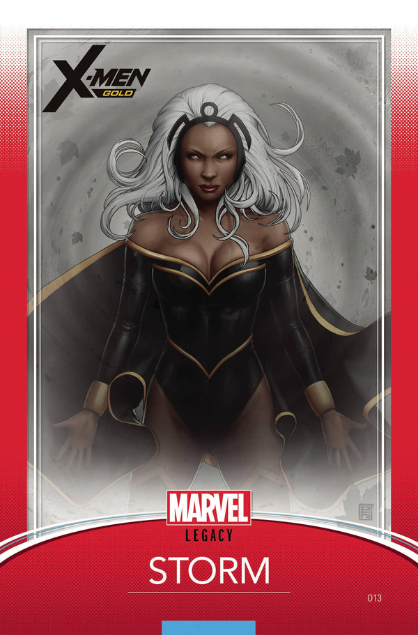X-MEN GOLD VOL 2 (2017) #13 CHRISTOPHER TRADING CARD VAR LEG