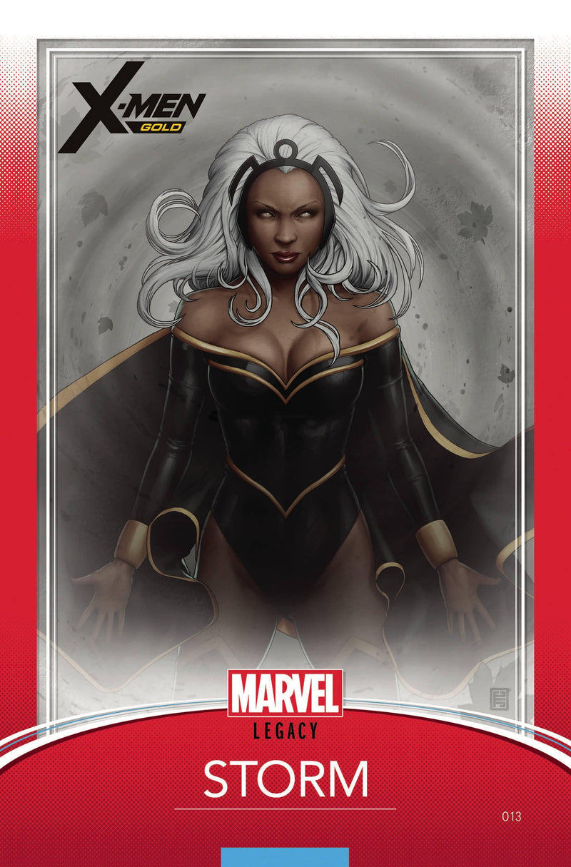 X-MEN GOLD VOL 2 (2017) #13 CHRISTOPHER TRADING CARD VAR LEG