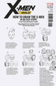 X-MEN GOLD VOL 2 (2017) #13 ZDARSKY HOW TO DRAW VAR LEG