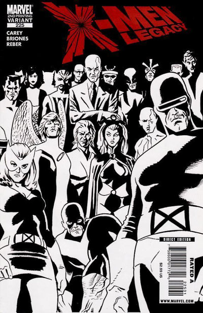 X-MEN LEGACY #225 2ND PTG ACUNA VAR