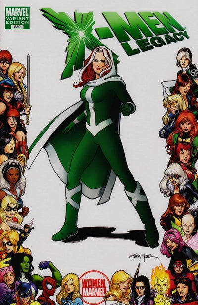 X-MEN LEGACY #239 WOMEN OF MARVEL FRAME VAR