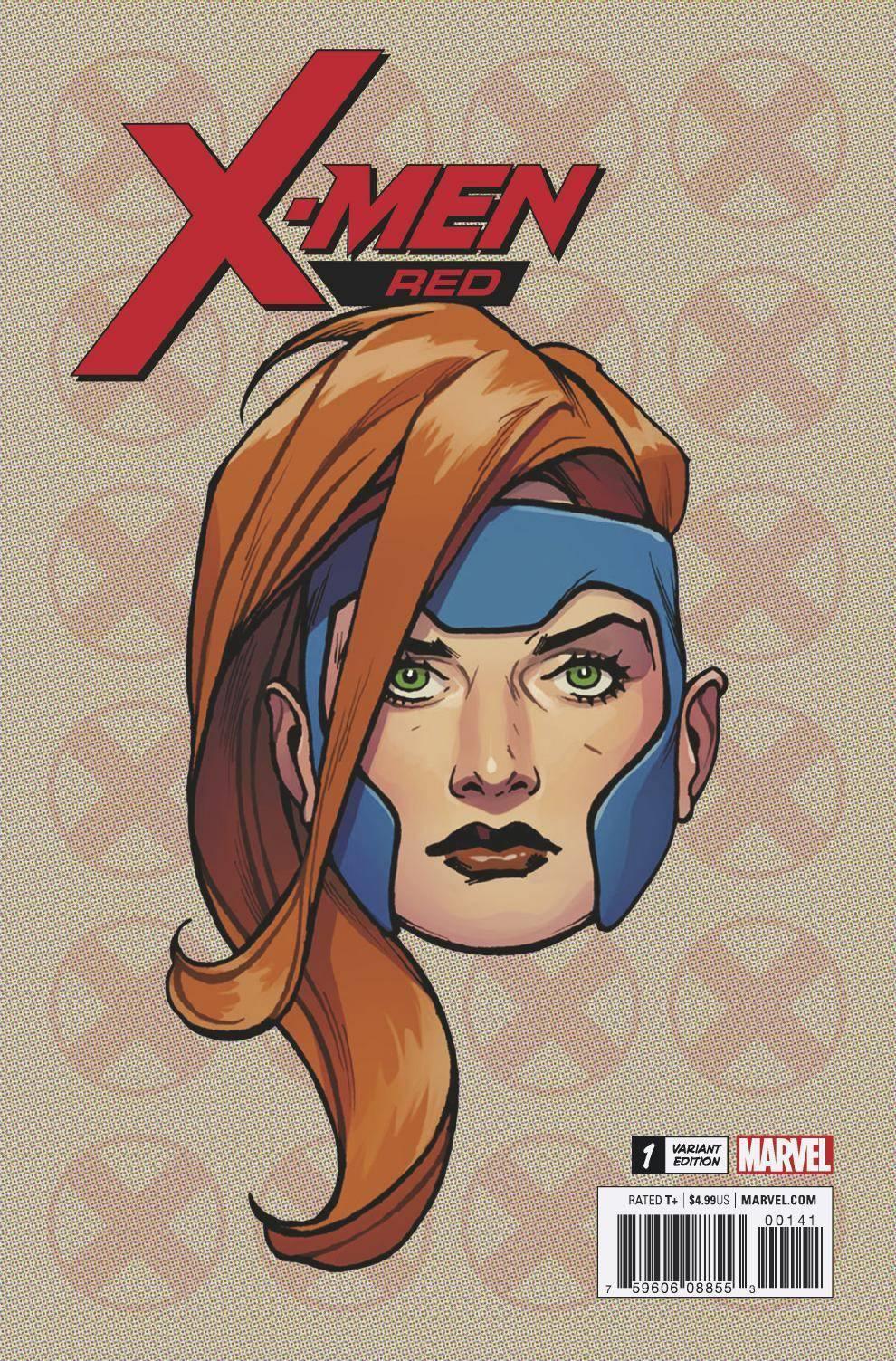 X-MEN RED #1 CHAREST LEGACY HEADSHOT VAR LEG - Kings Comics