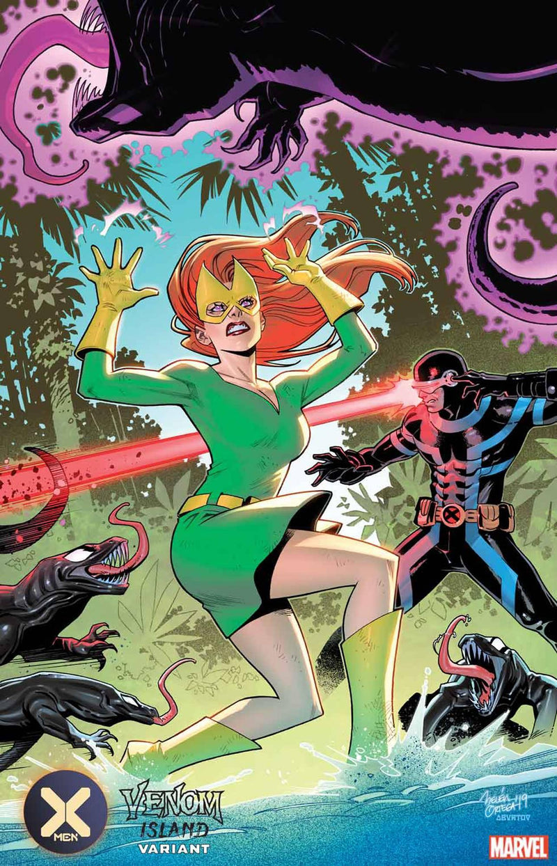 X-MEN VOL 5 (2019) #4 ORTEGA VENOM ISLAND VAR DX