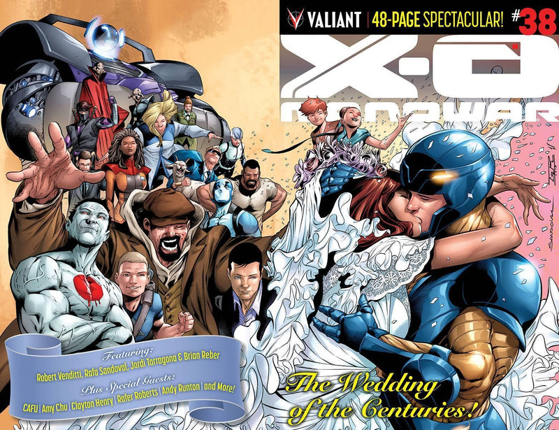 X-O MANOWAR VOL 3 #38 CVR A WRAPAROUND SANDOVAL