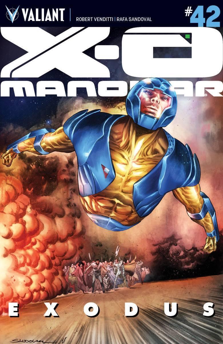 X-O MANOWAR  VOL 3 #42 CVR A SANDOVAL