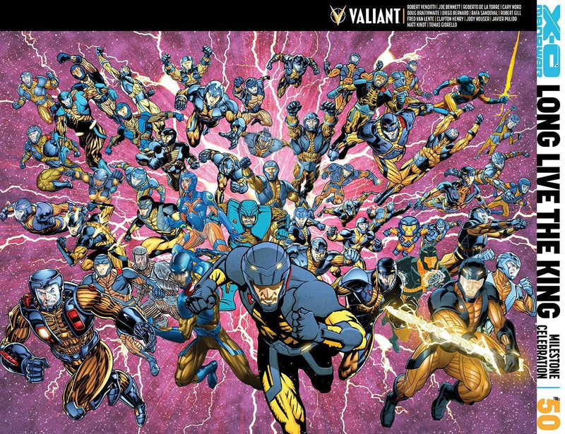 X-O MANOWAR VOL 3 #50 CVR A ALL-STAR JAM
