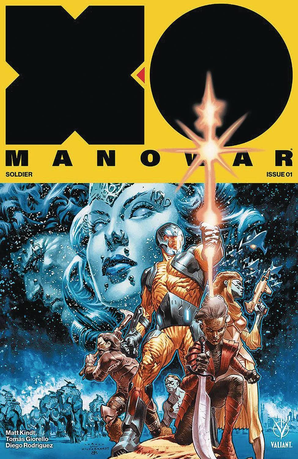 X-O MANOWAR VOL 4 #1 2ND PTG - Kings Comics