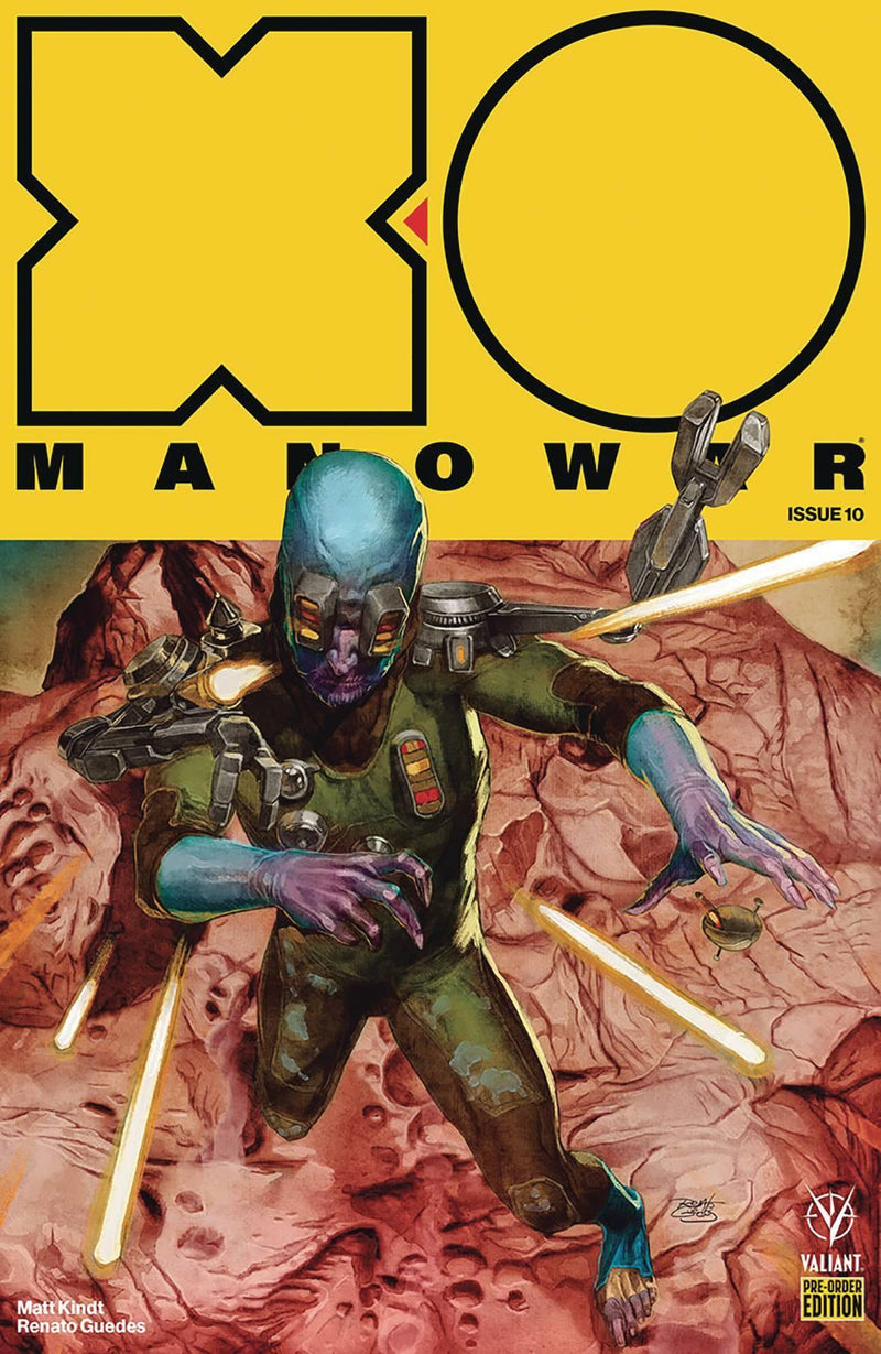 X-O MANOWAR VOL 4 #10 CVR E PRE-ORDER BUNDLE ED