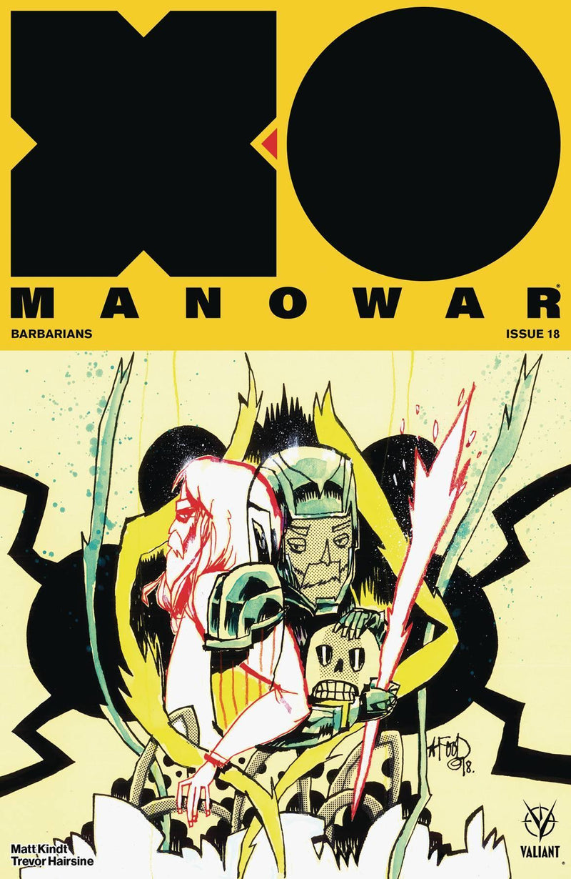 X-O MANOWAR VOL 4 #18 CVR B MAHFOOD