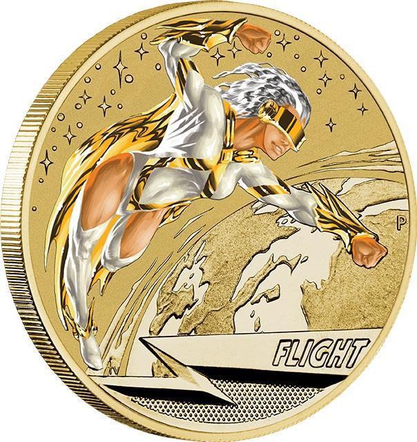 YOUNG COLL SUPER POWERS SER FLIGHT COIN - Kings Comics