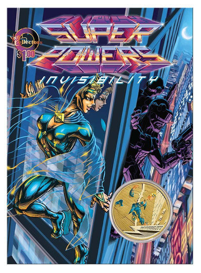 YOUNG COLLECTORS SUPER POWERS SERIES 2014 INVISIBILITY COIN