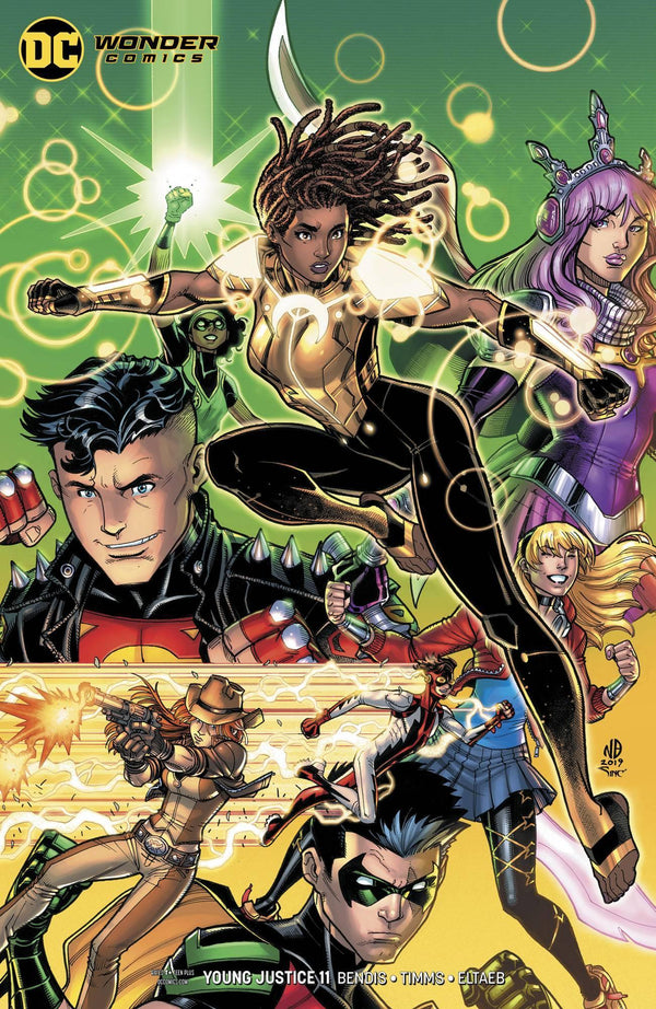 YOUNG JUSTICE VOL 3 #11 CARD STOCK VAR ED
