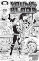 YOUNGBLOOD (2017) #6 CVR D B&W WALKING DEAD #1 TRIBUTE VAR