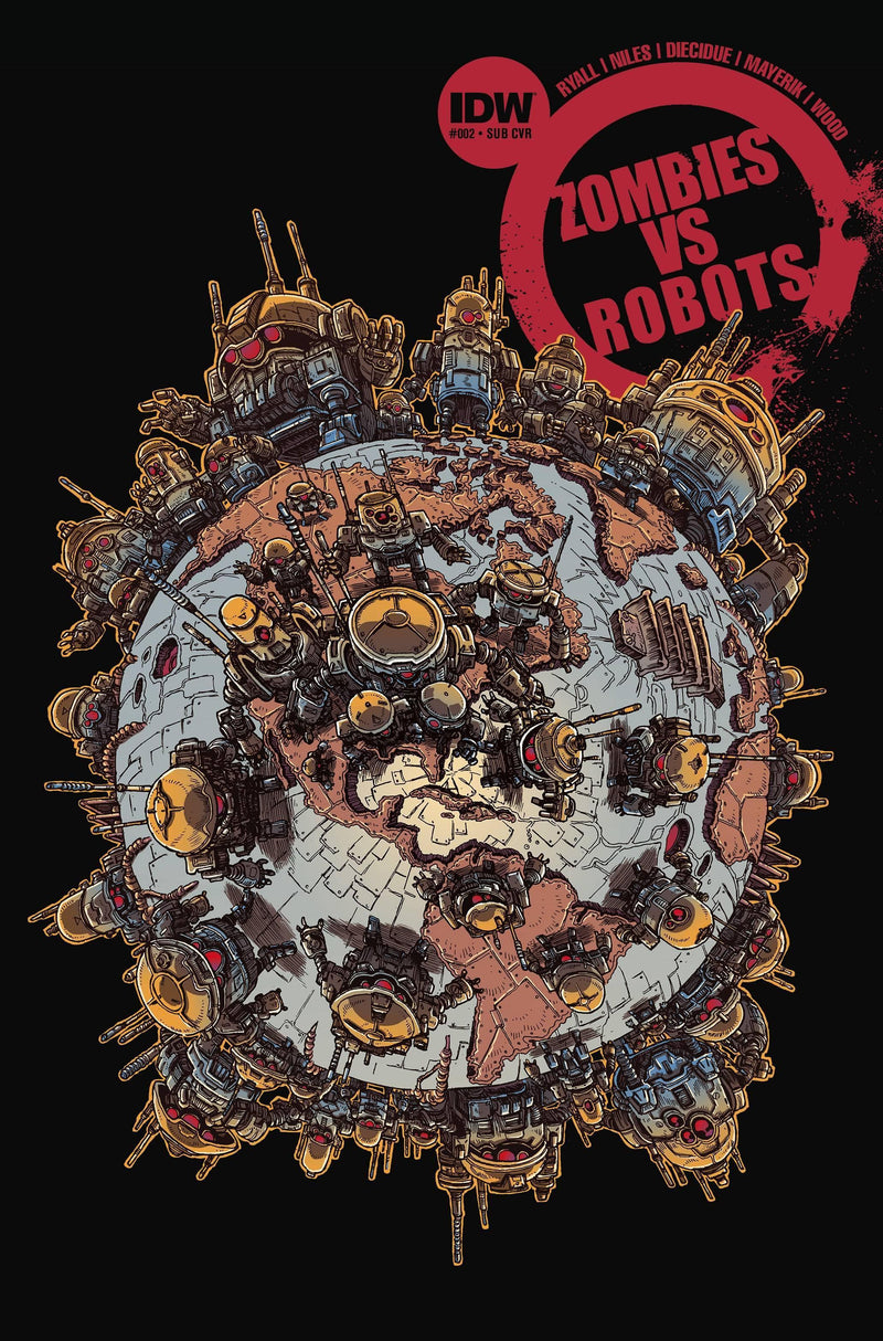 ZOMBIES VS ROBOTS (2015) #2 SUBSCRIPTION VAR